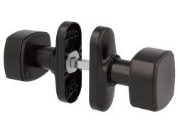 Juego Pomos Puerta Amig 6807 Aluminio