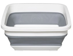 Cistella Plegable Blanca I Gris