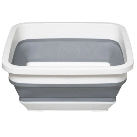 Cistella Plegable Blanca I Gris