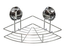 Cesta Ducha Rinconera Metal Con Ventosa