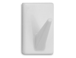 Colgador Adhesivo Blanco (4un)