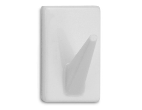 Colgador Adhesivo Blanco (4un)
