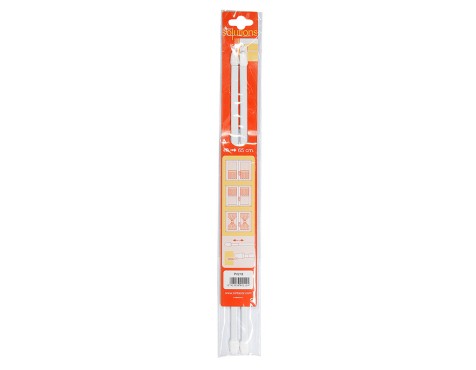 Portavisillo Extensible Plano Blanco (2un)