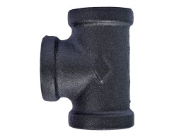 Conector 3 Tubos Gris Plomo Ferro System