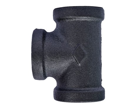 Conector 3 Tubos Gris Plomo Ferro System