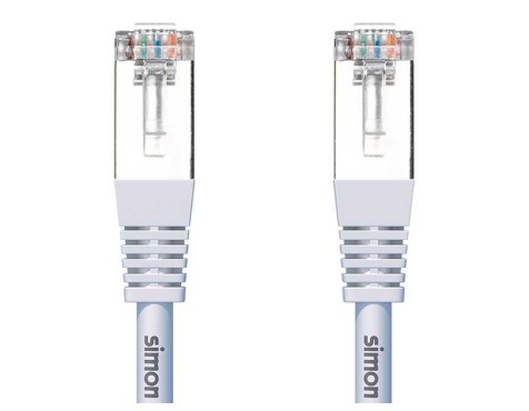 Cable Ethernet rj45 Categoria 6 Blanc