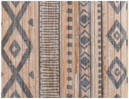 Catifa Bambú Natural Etnic Blanc I Gris