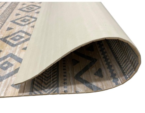 Catifa Bambú Natural Etnic Blanc I Gris