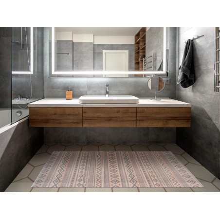 Catifa Bambú Natural Etnic Blanc I Gris
