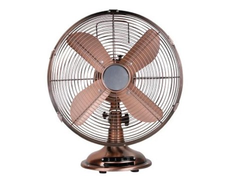 Ventilador De Sobretaula Retro Coure