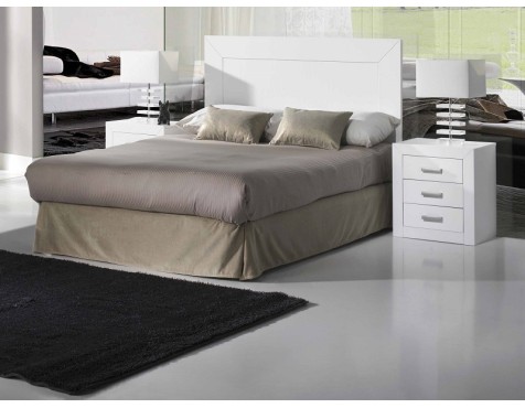 Cómoda 4 Cajones Blanco Lacado
