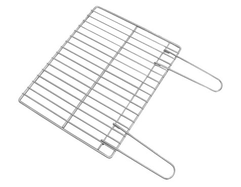 Barbacoa Cuadrada Con Soporte Paellero