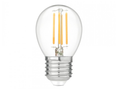 Bombilla Led Filamentos Esférica Garza Luz Fría