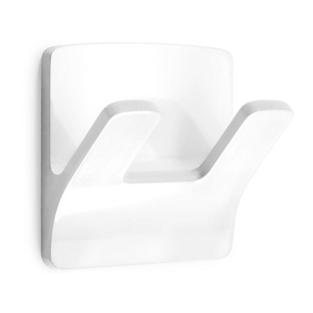 Colgador Baño Water Resistant Rama Doble Blanco