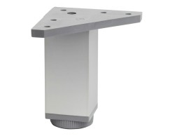 Pata Mueble Aluminio Regulable Cuadrada 40X40X120