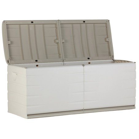 Baúl Exterior Resina Beige Chocolate