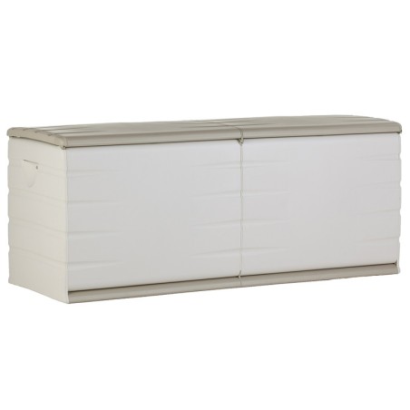 Baúl Exterior Resina Beige Chocolate