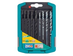 Juego 9 Brocas Combinadas Madera Y Metal