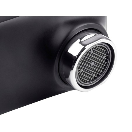 Grifo Lavabo Monomando Noir Negro Cromado