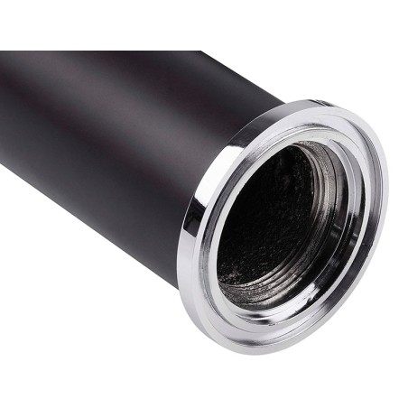Aixeta Lavabo Monocomandament Noir Negre Cromat