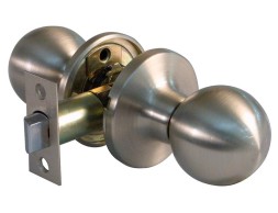 Juego Pomos Puerta De Paso 611 Latón Cromado