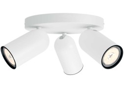 Plafó 3 Focus Led Philips Pongee Blanc