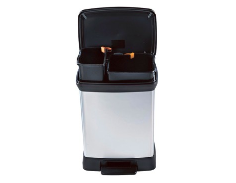 Cubell Escobraries Reciclatge Doble Amb Pedal