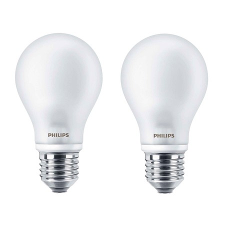 Bombilla Led Estándar Philips Luz Cálida 2un