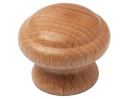 Pomo Madera Haya Barnizado