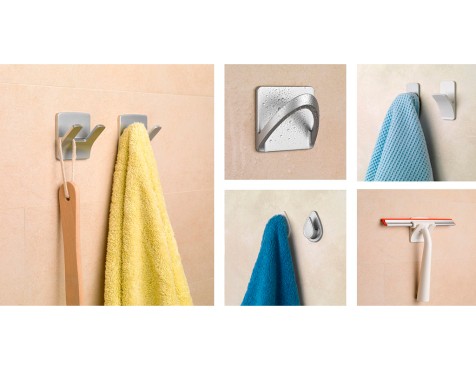 Colgador Baño Water Resistant Cinta Blanco