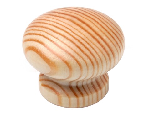 Pomo Madera Pino Crudo