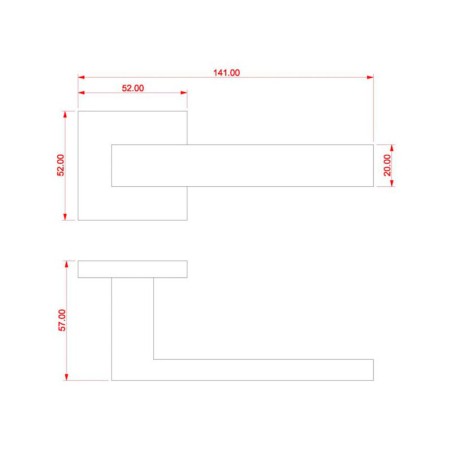 Juego Manillas Puerta Roseta Litio Níquel