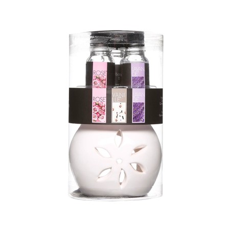 Cremador D'essència Floral + 3 Essències