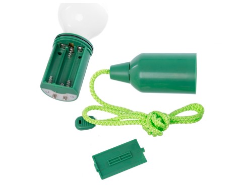 Llum Exterior Pull&Click Verd