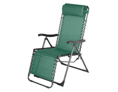 Tumbona Gravedad Cero Silos Texaline Oliva/Carbón