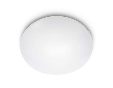 Plafón Led Philips Suede Blanco Luz Fría