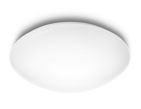 Plafón Led Philips Suede Blanco Luz Fría
