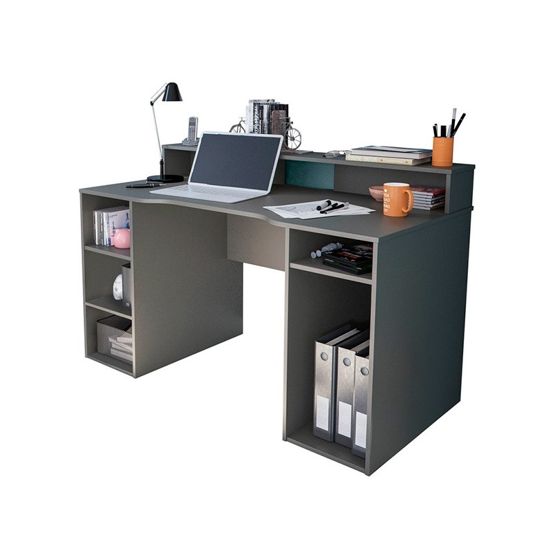 Mesa escritorio Gamer antracita 1360x880x670 mm