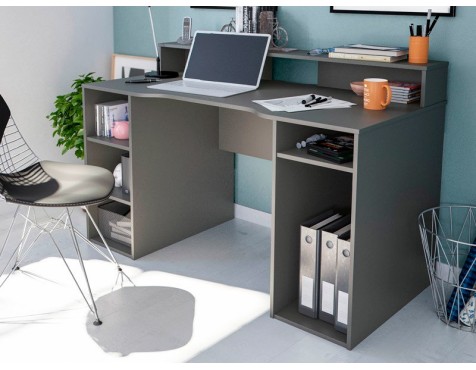 Mesa Escritorio Gamer Gris Antracita