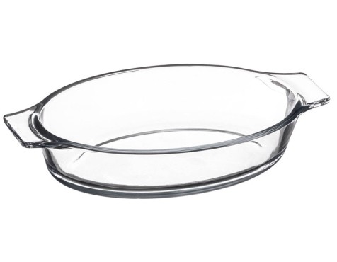 Bandeja Horno Cristal Ovalada