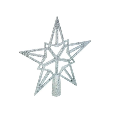Estrella Árbol De Navidad Plata