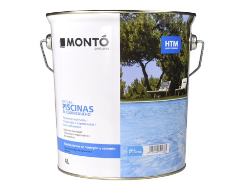 Pintura Piscines Clorocautxú Htm Blau Polinèsia