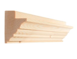 Cornisa De Fusta Avet Natural