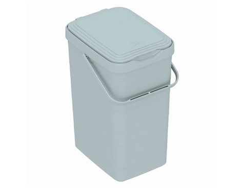 Cubo Reciclaje Walbin Gris