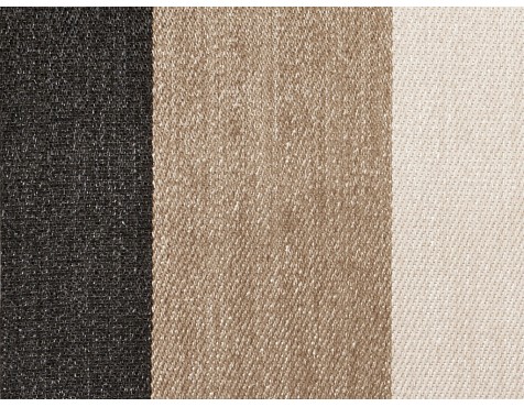 Alfombra Vinílica Living Deco Franjas Camel