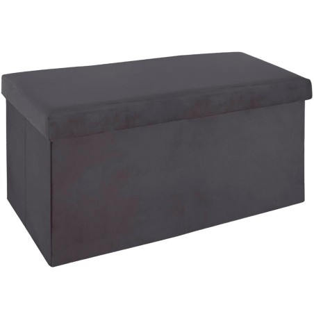 Puf Doble Plegable Gris Fosc