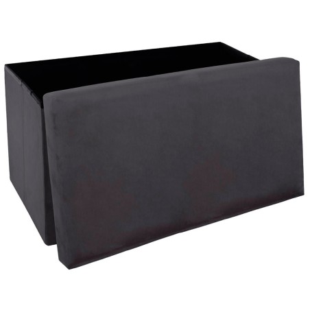 Puf Doble Plegable Gris Fosc