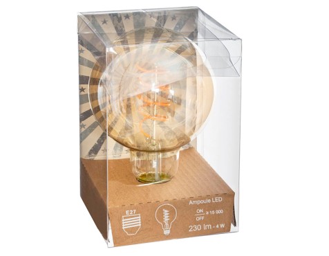 Bombilla Led Globo Filamentos