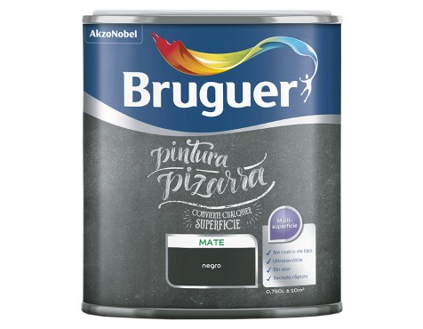 Pintura Pizarra Acrílica Bruguer Negra