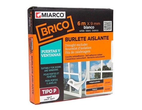Rivet Cautxú Tipus P Blanc